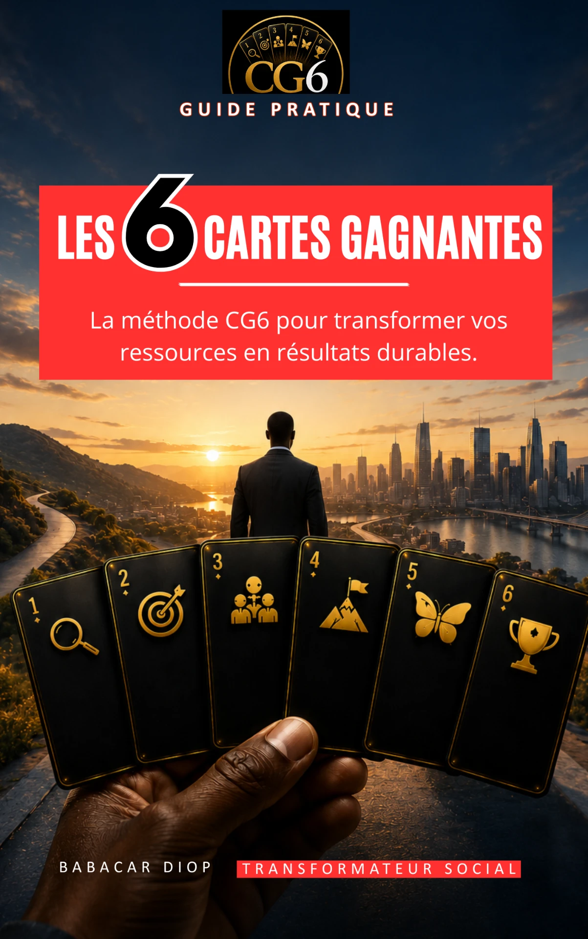 Couverture du Guide Pratique CG6 avec les études de cas de Saliou et Mounir