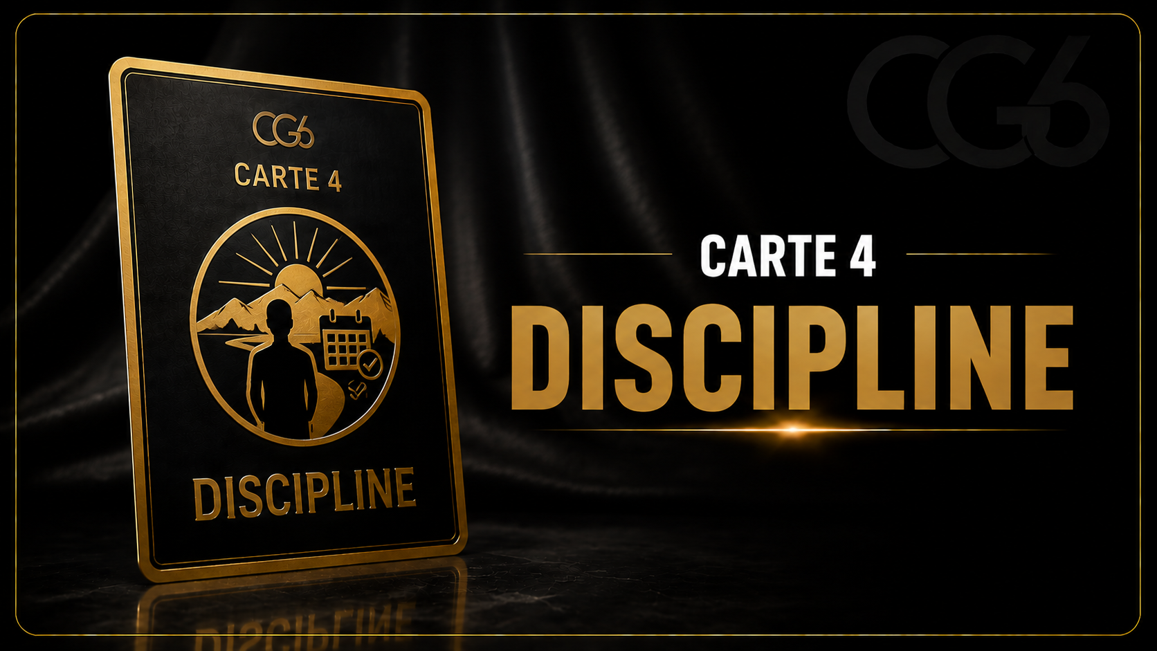 Carte 4 — La Discipline — miniature CG6